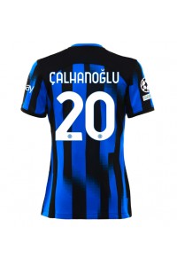 Fotbalové Dres Inter Milan Hakan Calhanoglu #20 Dámské Domácí Oblečení 2023-24 Krátký Rukáv